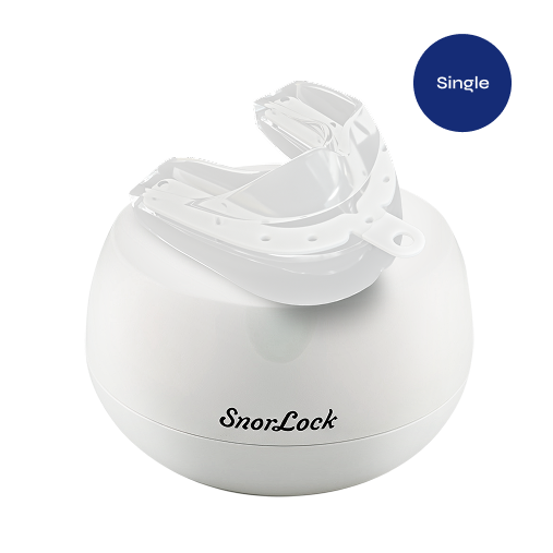 SNOR LOCK - Anti Snoring Devices and Mouthpiece (Single)